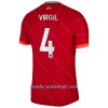 Camiseta de fútbol Liverpool Virgil Van Dijk 4 Primera Equipación 2021/22 - Hombre